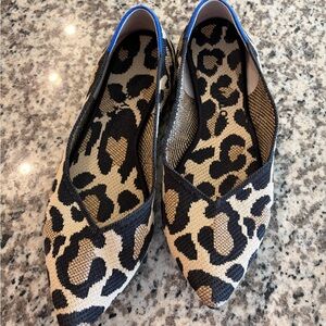Rothys Leopard Print Women's Flats